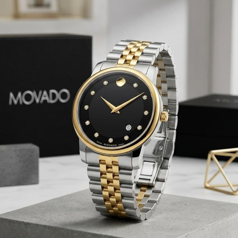 MOVADO BOLD STONE DIAL