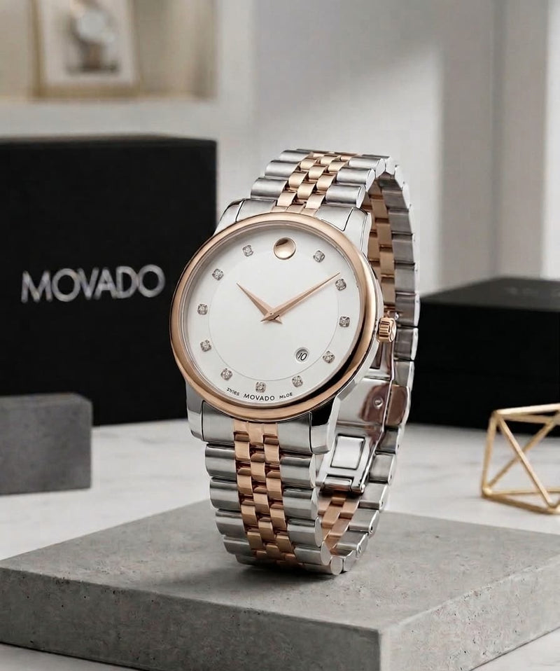 MOVADO BOLD STONE DIAL